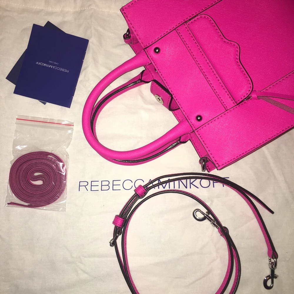 Rebecca Minkoff Mini MAB Tote Flamingo Pink